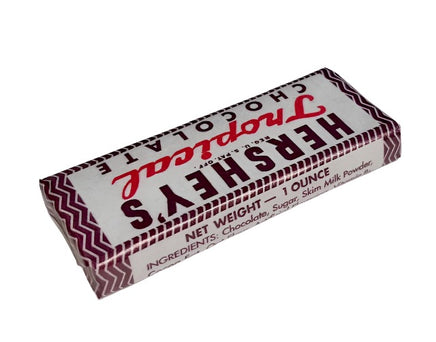 Hershey's 1 Ounce Tropical Chocolate Bar Wrapper Rations Frontline Rations