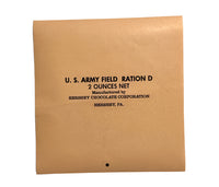 D Ration Bar Wrapper 2oz (Later) Rations Frontline Rations