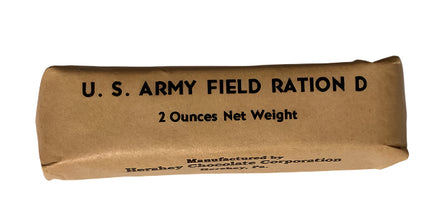 D Ration Bar Wrapper 2oz.(Early) Rations Frontline Rations
