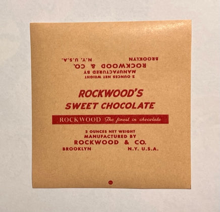 K Ration Rockwood's 2oz Sweet Chocolate Bar Wrapper V.2 Rations Frontline Rations
