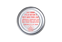 K Ration Cans Supper: Beef and Pork Loaf (Red Text) Rations Frontline Rations