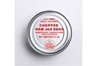 K Ration Can Decals Breakfast: Chopped Ham and Eggs (Red Text) Rations Frontline Rations