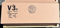 K Ration Corrugated Cardboard Packing Box. Rations Frontline Rations