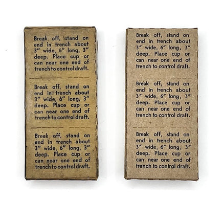C Ration Fuel Tablet Box (Hotbox) Size A c rations Frontline Rations