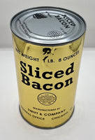 Sliced Bacon Label Rations Frontline Rations
