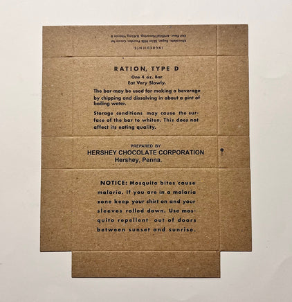D Ration Box Kits Late war (1944 - 1945) Rations Frontline Rations