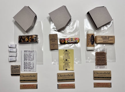 K Ration Box Filler Kits Mid war Rations Frontline Rations