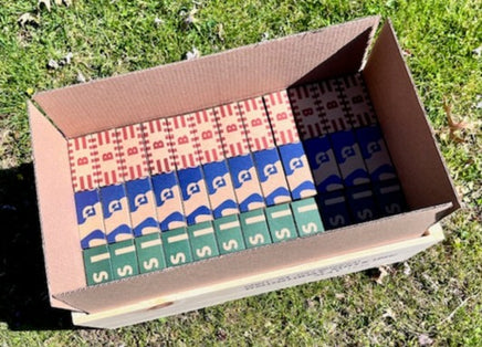 K Ration Corrugated Cardboard Packing Box. Rations Frontline Rations