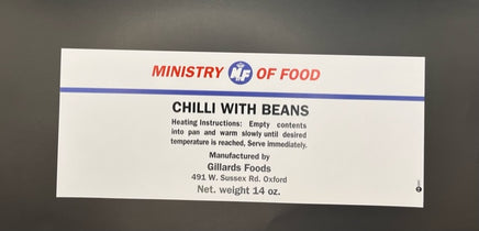Ministry of Food (Can Label Collection) Chilli with Beans Frontline Rations