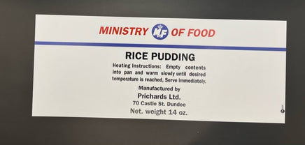Ministry of Food (Can Label Collection) Rice Pudding Frontline Rations
