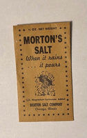 Mortons 1/2 ounce salt packet (10 in 1) Rations Frontline Rations