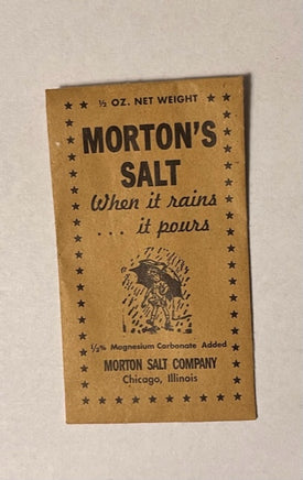 Mortons 1/2 ounce salt packet (10 in 1) Rations Frontline Rations