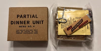 10 in 1 Partial Dinner Unit Ration Box with Inner Wrappers (Menu#4)