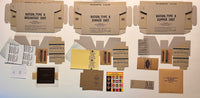 K Ration Boxes and inner component wrappers Patton Food Products K Ration Kit Rations Frontline Rations