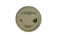 K Ration Cans Processed American Cheese (O.D. Can with Black Text) Rations Frontline Rations