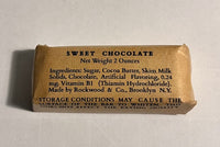 K Ration Rockwood's 2oz Sweet Chocolate Bar Wrapper V.1 Rations Frontline Rations
