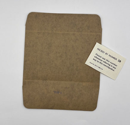 Toilet Paper Pouch Rations Frontline Rations
