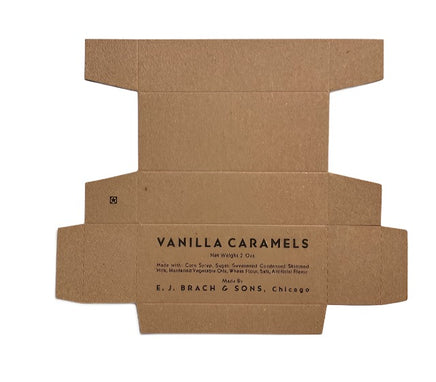 K Ration Vanilla Caramels Box Rations Frontline Rations