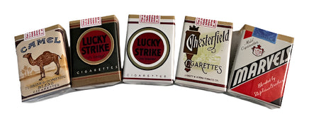 WW2 U.S. Cigarette Packs (Refillable) Rations Frontline Rations