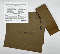 British 24 Hour Ration Box Kit with Inner Wrappers Rations Frontline Rations