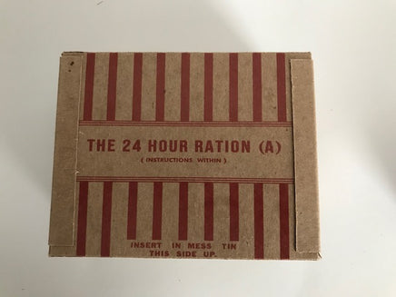 British 24 Hour Assault Ration Box Rations Frontline Rations