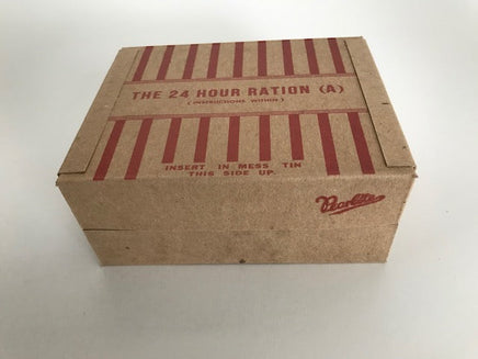 British 24 Hour Assault Ration Box with Inner Wrappers Rations Frontline Rations