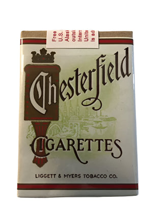 WW2 U.S. Cigarette Packs (Refillable) Chesterfield Rations Frontline Rations