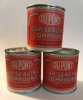 U.S. DuPont Sealing Compound Tin ordnance Frontline Rations