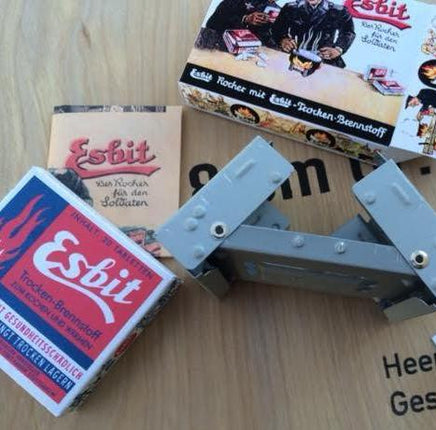 German WW2 Model 9 Esbit Stove Kit Frontline Rations