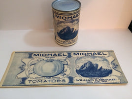 Michael Brand Tomatoes Can Label