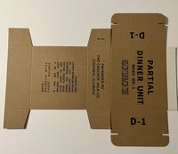 10 in 1 Partial Dinner Unit Ration Box Rations Frontline Rations