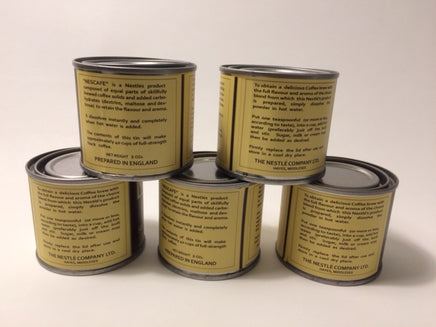 Nescafe Coffee Can With Label Frontline Rations