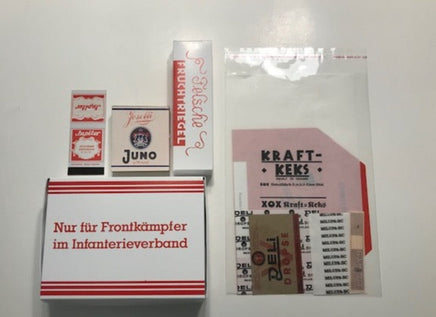 WW2 German Assault Ration Box with inner wrappers Frontline Rations