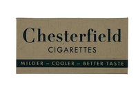 K Ration Cigarette Pack Chesterfield Rations Frontline Rations