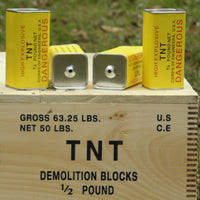 Half Pound TNT Rectangular Block