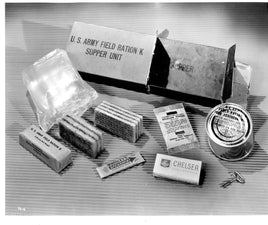 K Ration Boxes and Inner Wrappers