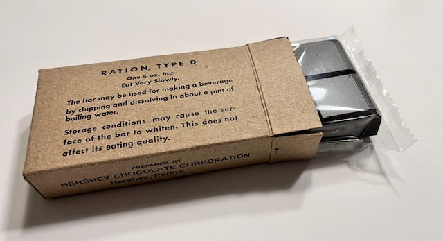 Dnd Ration Box 4oz D Ration Bar Display Model| Frontline Rations