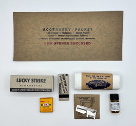 C Ration Accessory Packet Kit Accessory Packet With Can Opener c rations Frontline Rations