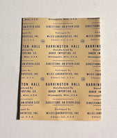 C Ration Barrington Hall Coffee Packet