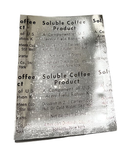 K Ration Beverage Packets Coffee Beverage Early War Rations Frontline Rations