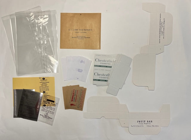 K Ration Box Filler Kits| Frontline Rations
