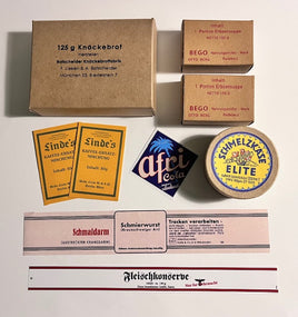WW2 German Ration Set German ration item Frontline Rations