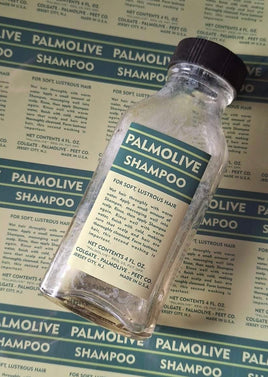 WW2 Palmolive Shampoo Bottle Label