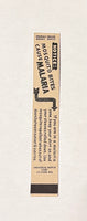 WW2 C Ration Matchbook