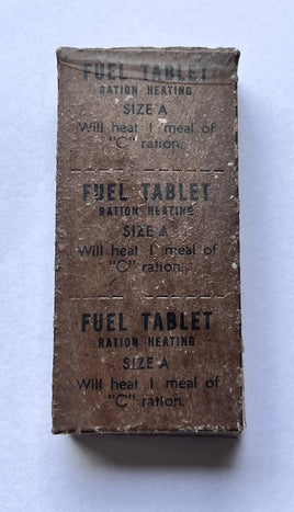 Complete C Ration Type A Hotbox Fuel Tablet c rations Frontline Rations
