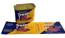 Armour's Treet Meat Label can label Frontline Rations