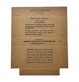 D Ration Box Kits Late war (1944 - 1945) Rations Frontline Rations