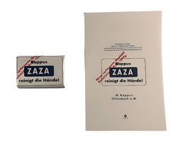 WW2 German ZAZA soap wrapper German ration item Frontline Rations
