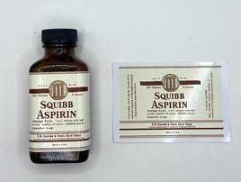 WW2 Squibb Aspirin Bottle