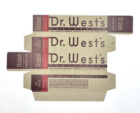 Dr. West's Tooth Paste Tube